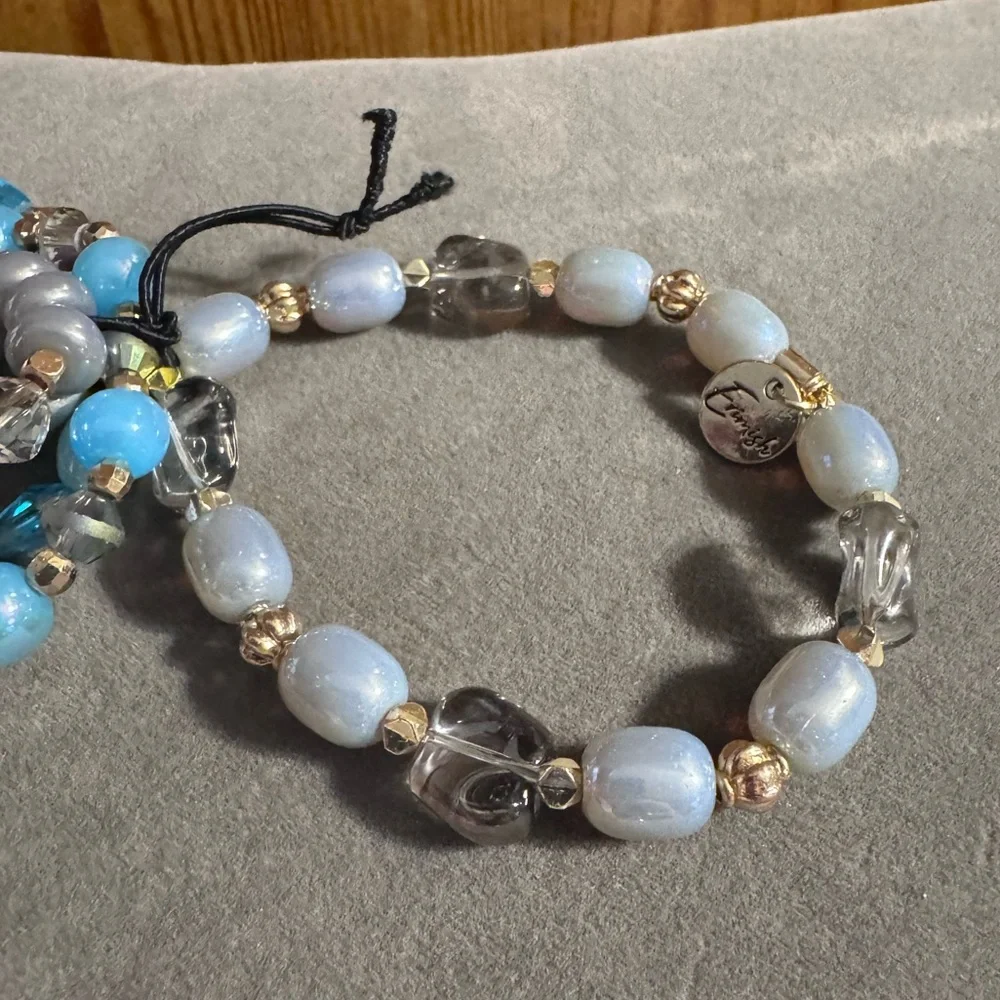 Erimish 5 Beaded Stretch Bracelets - Picture 2 of 6